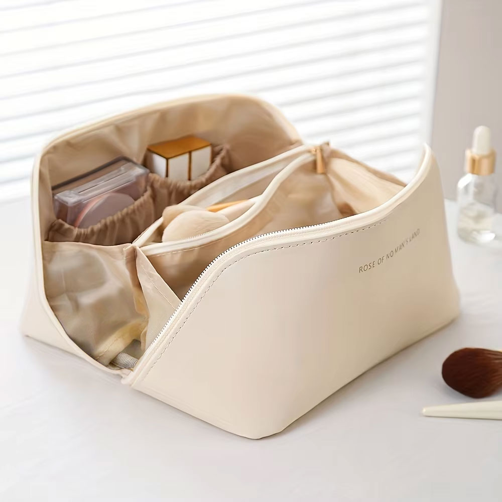 Luxury Ziploc Bags - Makeup Organizer Female Toiletry Kit Bag