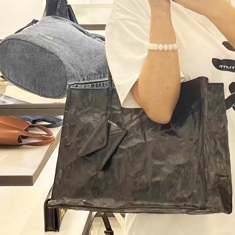 Korean Casual Kraft Paper Tote - Luxury Bags Korea recensione e prezzo