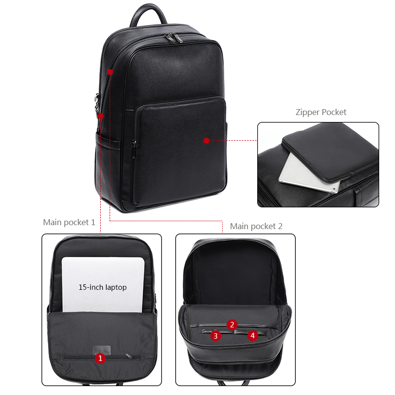 100% Cow Genuine Leather Men B - Xl Luxury Bags recensione e prezzo