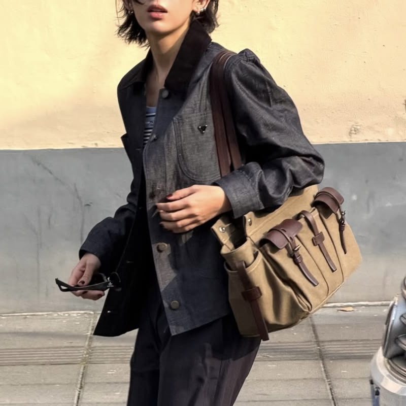 Classic Route Canvas Tote Bags - Xl Luxury Bags recensione e prezzo