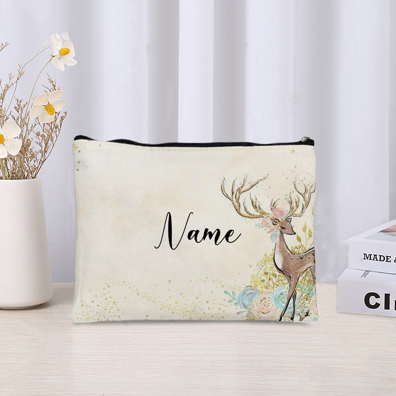 Custom Name Florals Travel Mak - Luxury Ziploc Bags recensione e prezzo