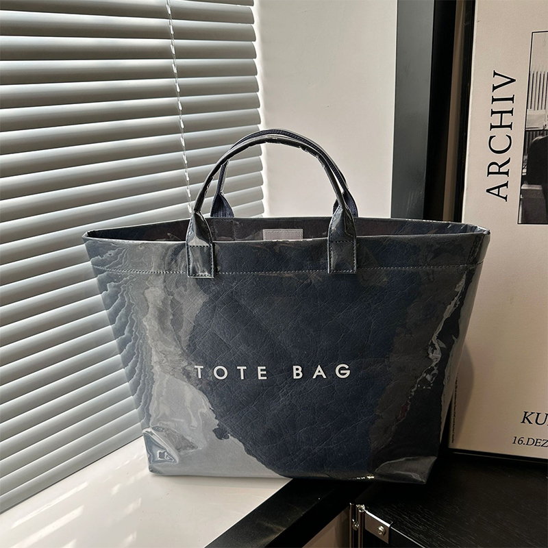 Solid Color Tote Bag,PVC Kraft - Xl Luxury Bags recensione e prezzo