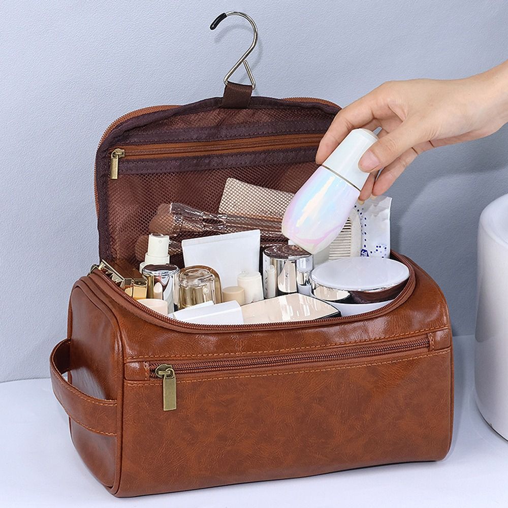 Multifunctional PU Leather Men - Luxury Ziploc Bags recensione e prezzo