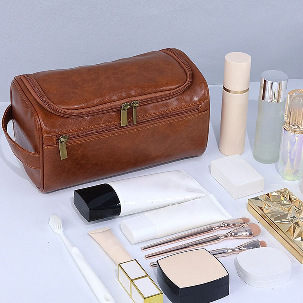 Multifunctional PU Leather Men - Luxury Ziploc Bags recensione e prezzo