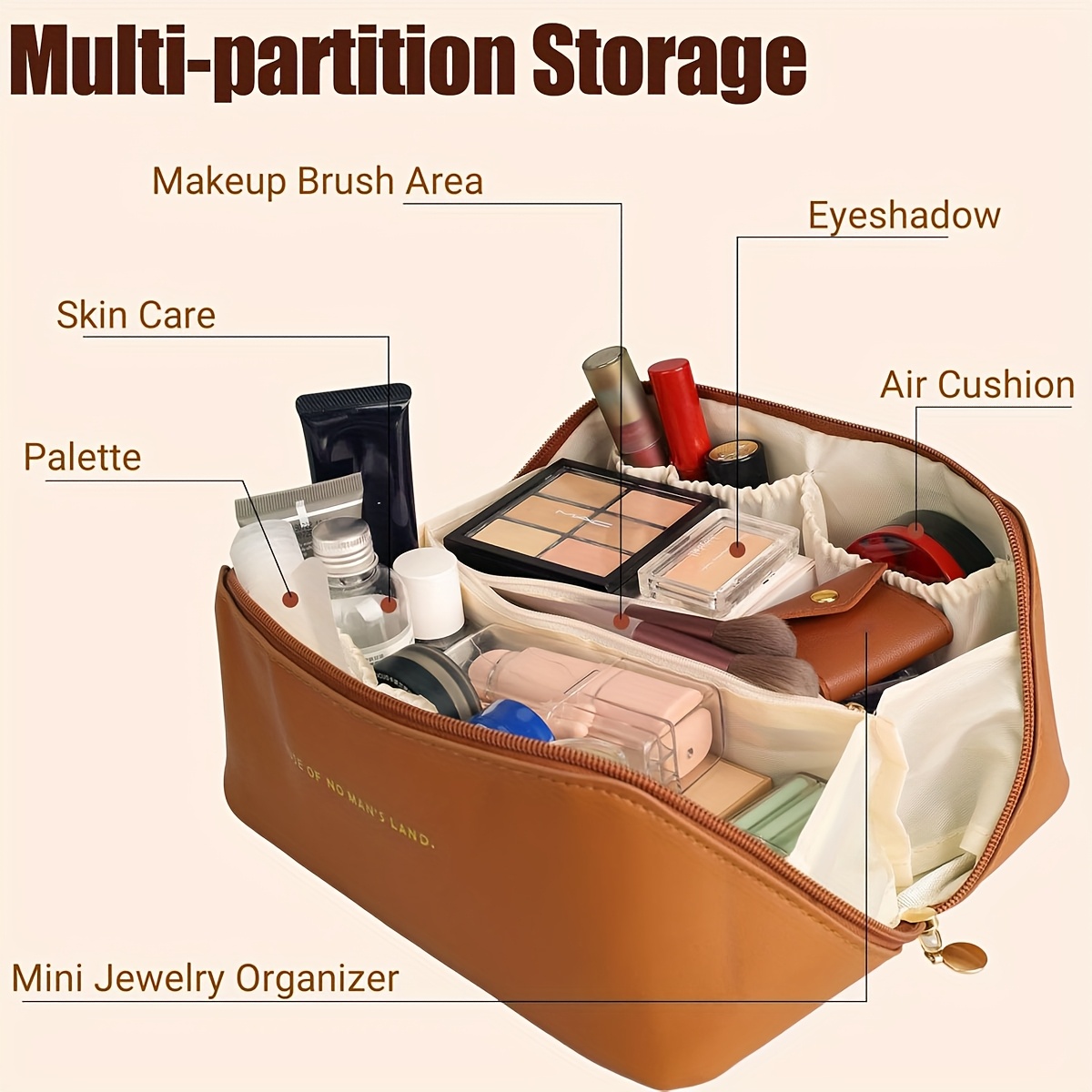 Makeup Organizer Female Toilet - Luxury Ziploc Bags recensione e prezzo