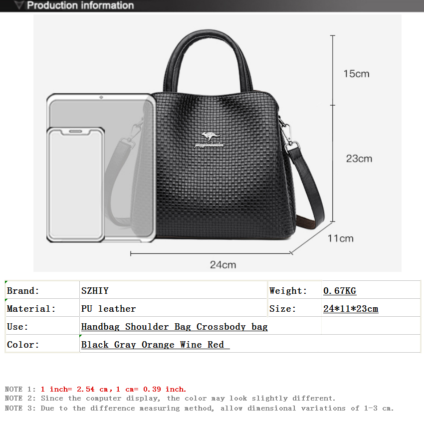 Luxury Handbag for Women Offic - Luxury Bags Medium Size recensione e prezzo