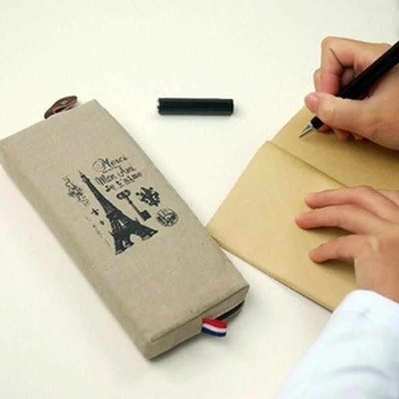 Vintage Retro Linen Pen Bag El - Luxury Bags Paris recensione e prezzo