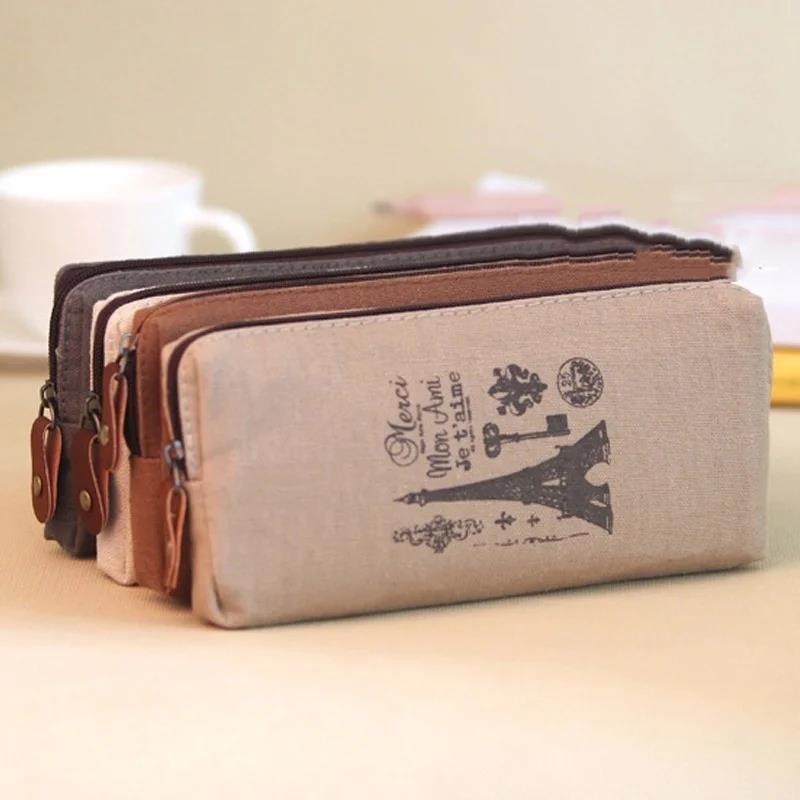 Vintage Retro Linen Pen Bag El - Luxury Bags Paris recensione e prezzo