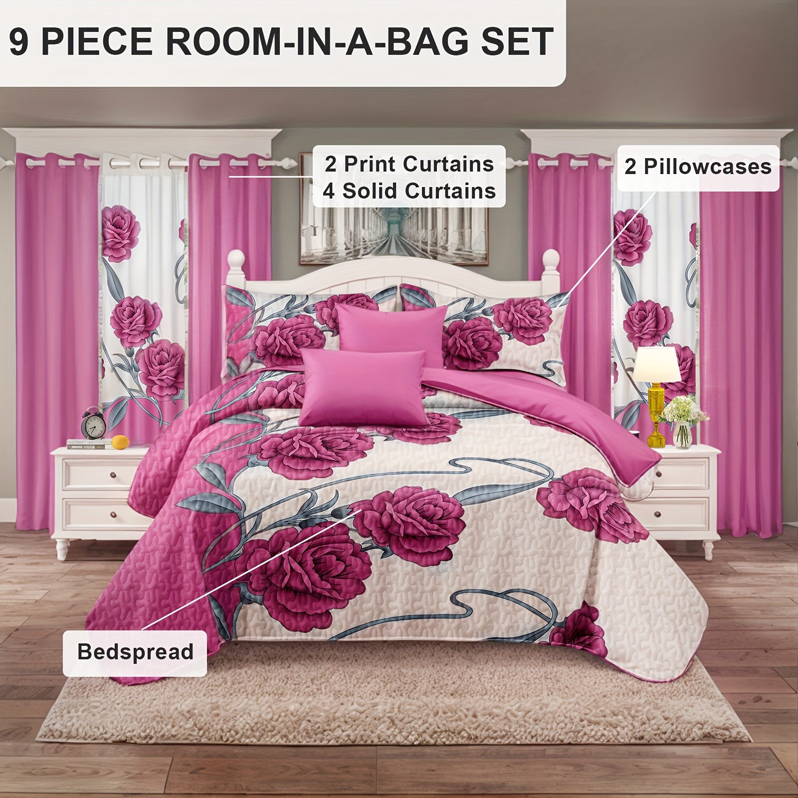 9pcs In A Bag Thick Touch Bed  - Luxury Bags Dry Clean recensione e prezzo