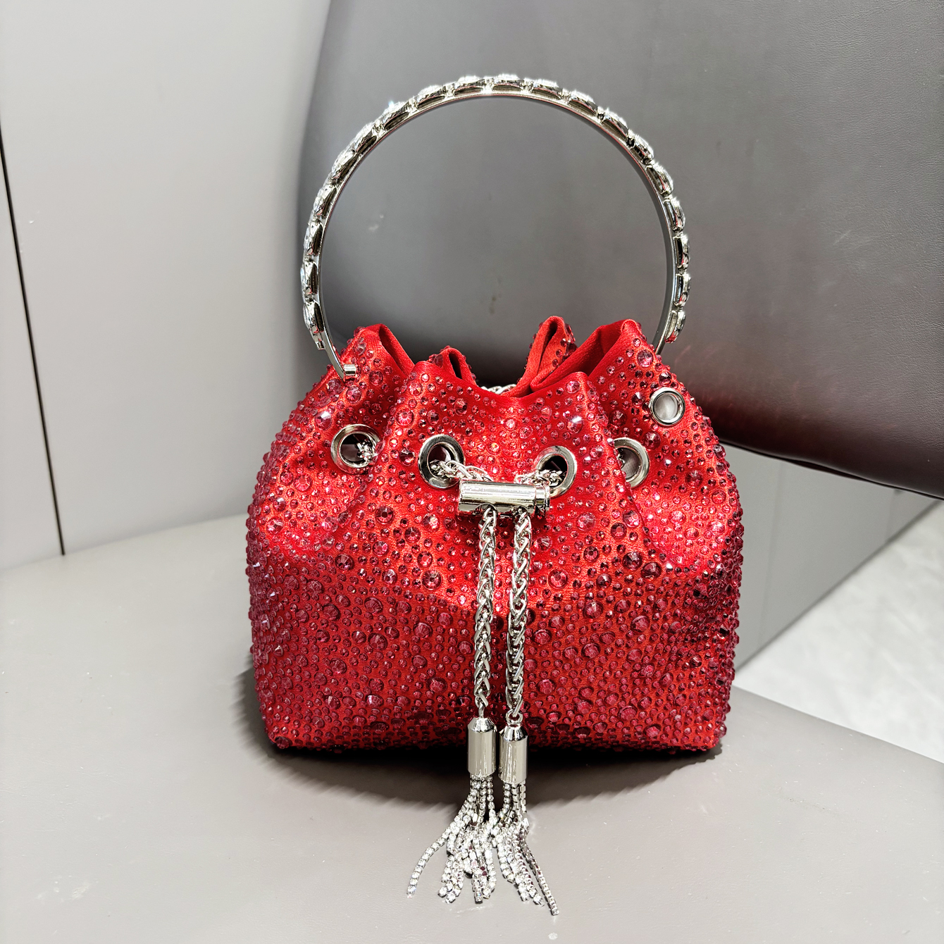 Handle Rhinestones Evening clu - Luxury Bags Medium Size recensione e prezzo